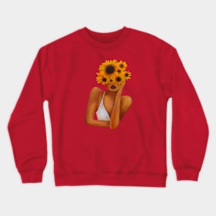 Sunflower women Crewneck Sweatshirt